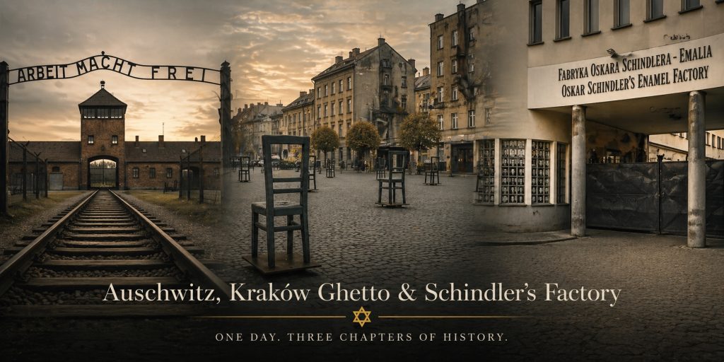 One Day in Poland - Auschwitz and Krakow Ghetto and Schindler Factory