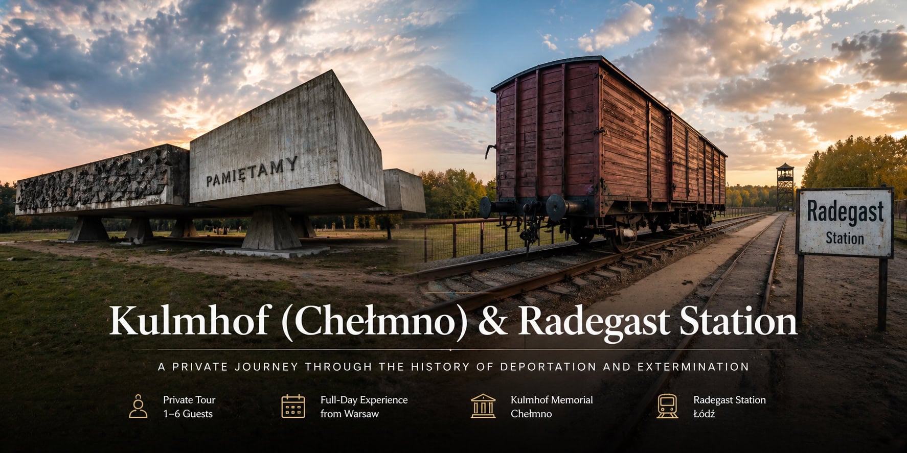 One Day in Poland - Kulmfoh and Radegast Station