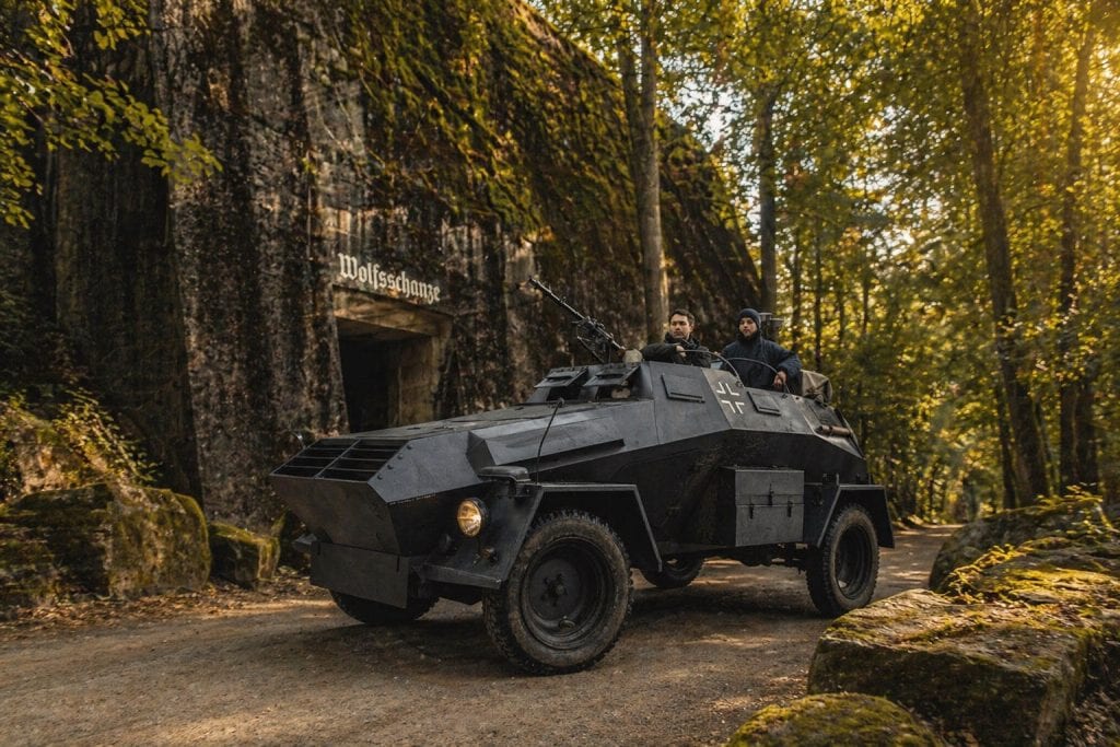One Day in Poland - Private Tour to Wolfs Lair . German Car