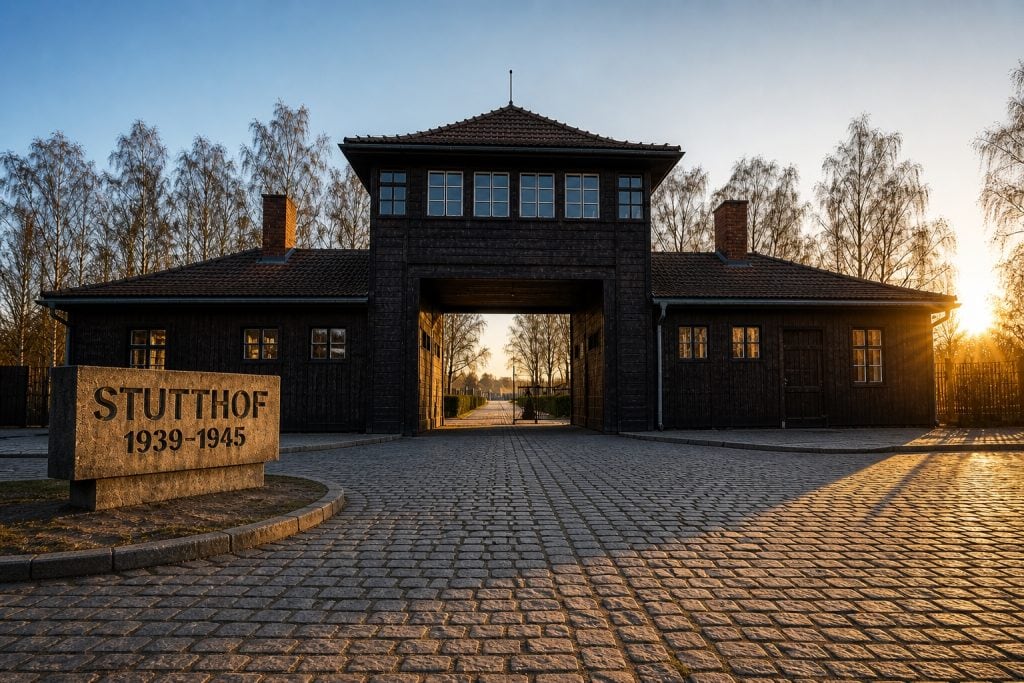 One Day in Poland - Stutthof Main Gate