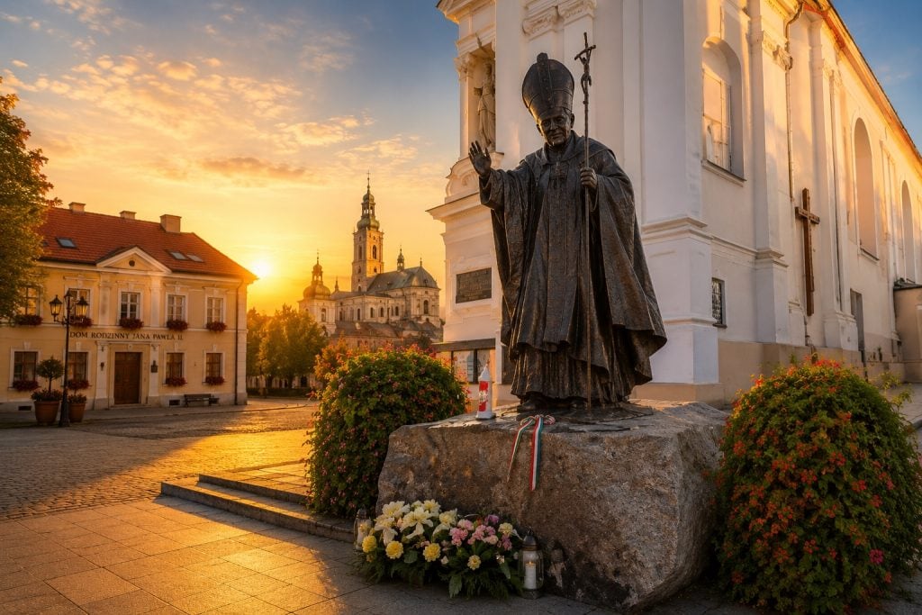 Wadowice - John Paul II Monument in Wadowice